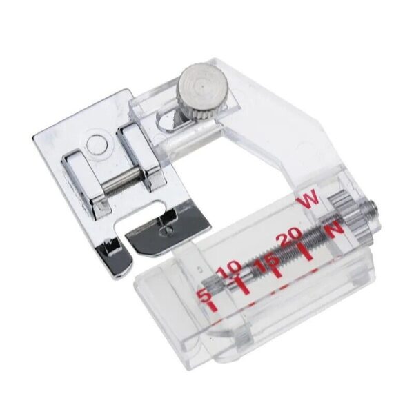 Adjustable 5 - 20mm Bias Binder Presser Foot Sewing Machine