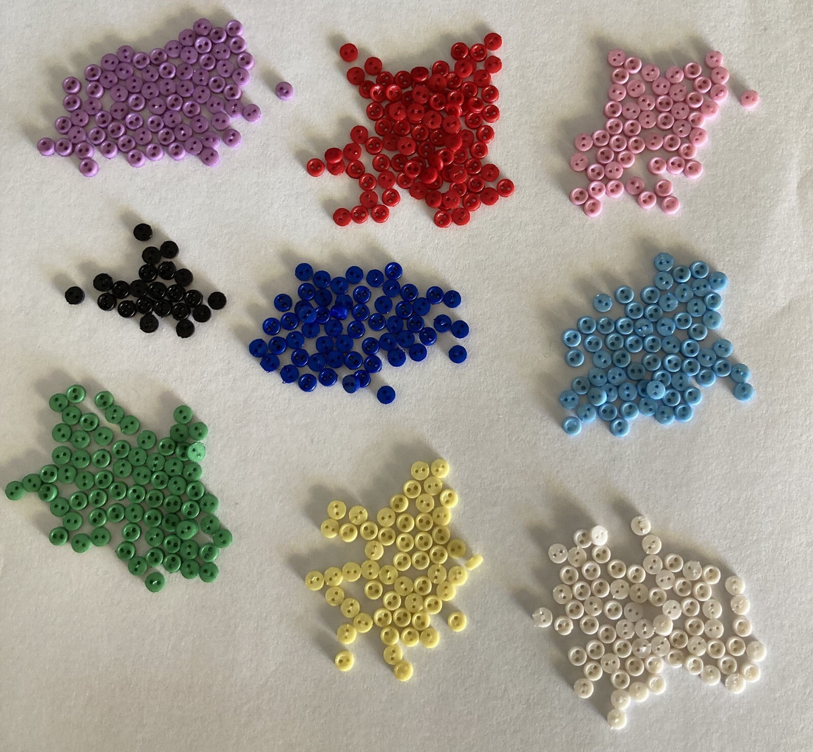 Doll Clothes Buttons - 3mm