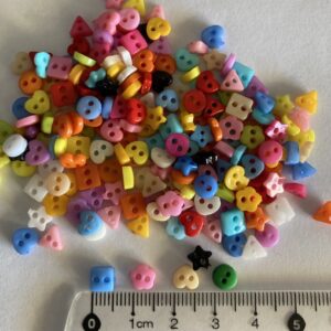 Doll Clothes Buttons - 6mm