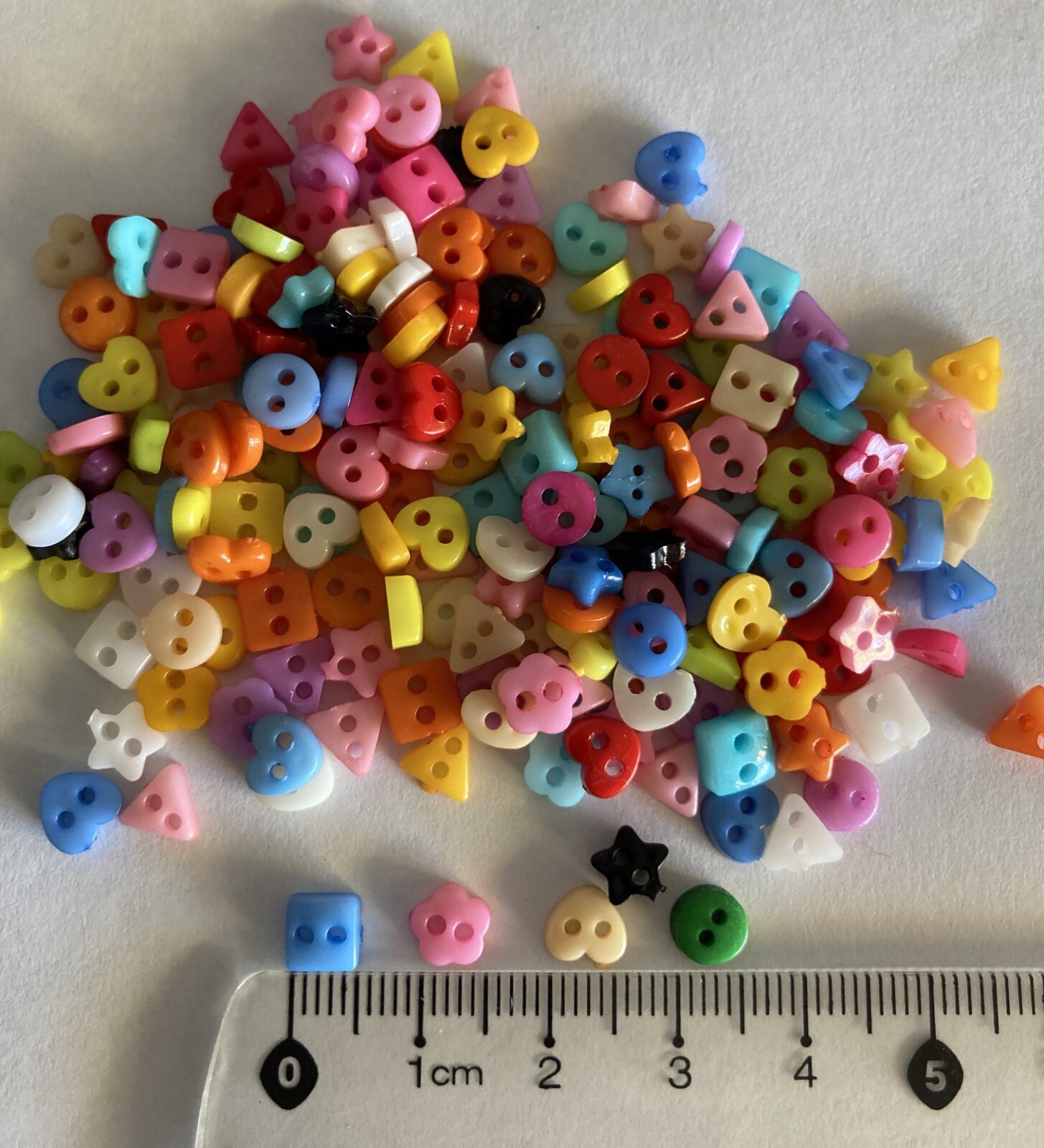 Doll Clothes Buttons - 6mm