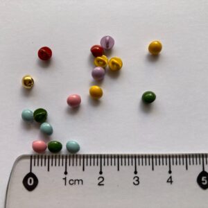 Doll Clothes Shank Mushroom Buttons - 4mm