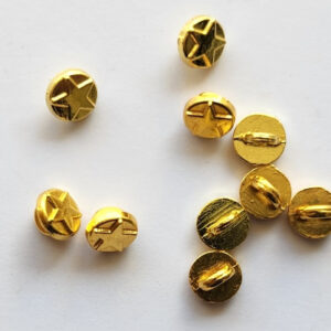 Metal Doll Clothes Buttons - 5mm