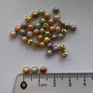 Pearl Doll Buttons 4mm