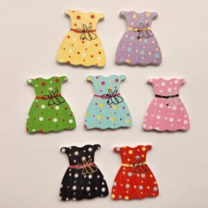 Beach style dress buttons