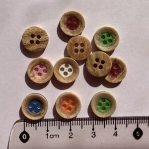 12mm Resin Buttons 4 hole buttons