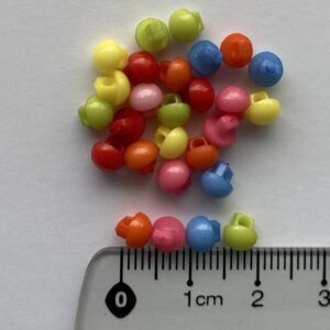 5mm Doll Mini Mushroom Shank Buttons Resin Sewing Mini Buttons