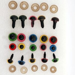 Coloured Safety Eyes - 12mm