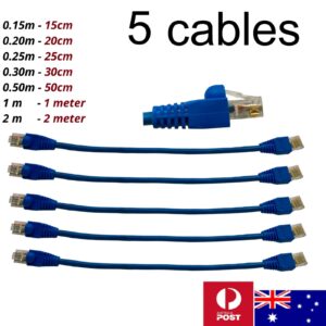 Cat 5E Ethernet Patch Network Cable RJ45