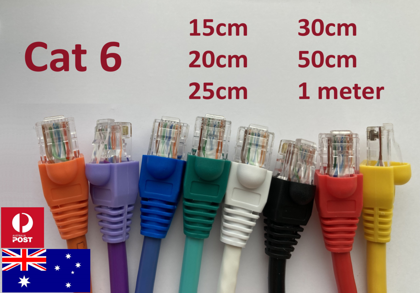 Cat 6 Ethernet Patch Network Cable RJ45