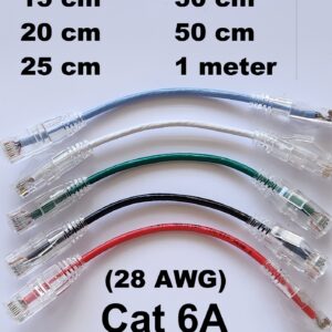 Cat 6A Ethernet Patch Network Cable RJ45